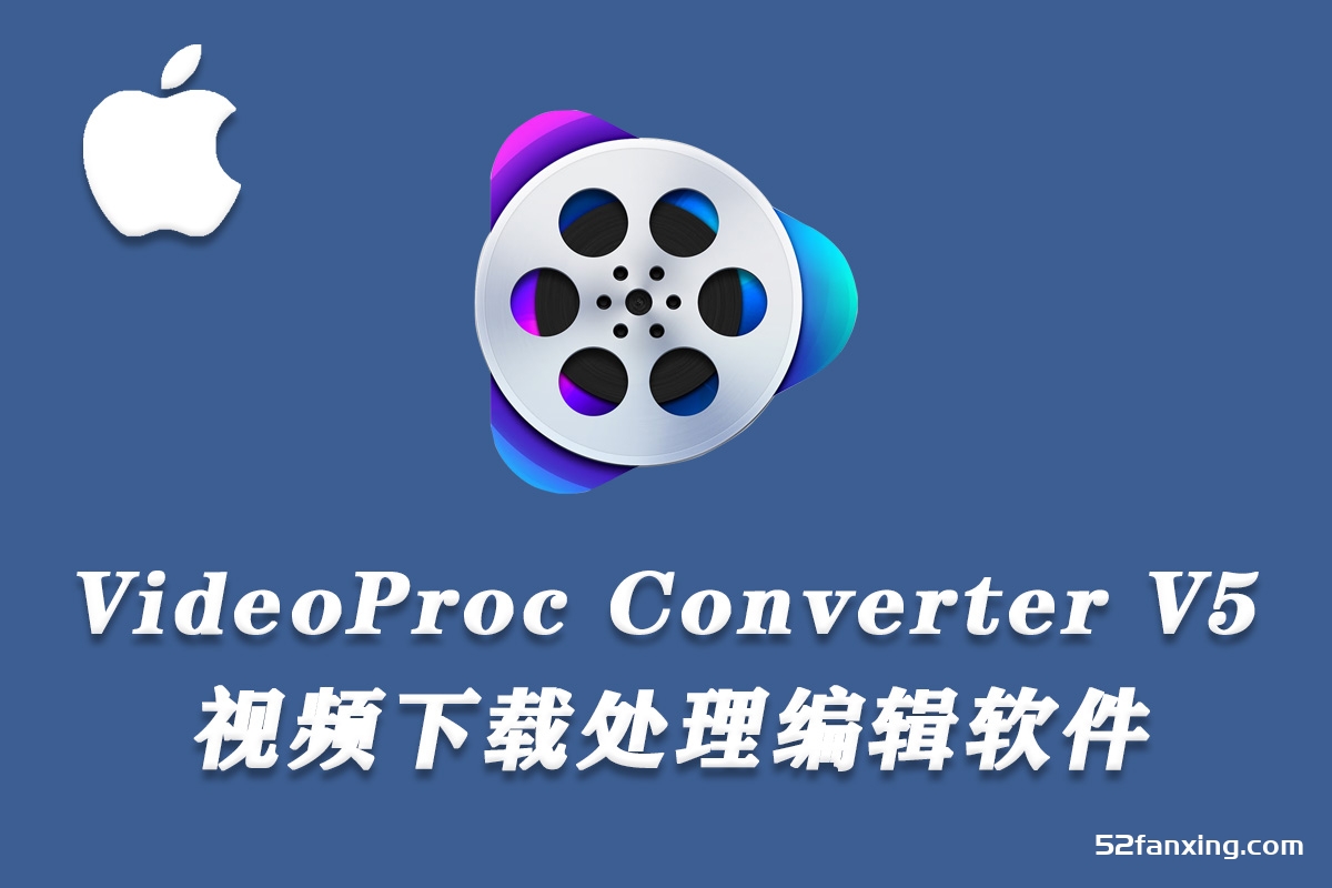 VideoProc Converter for Mac(视频下载处理编辑软件) V5.5中文版